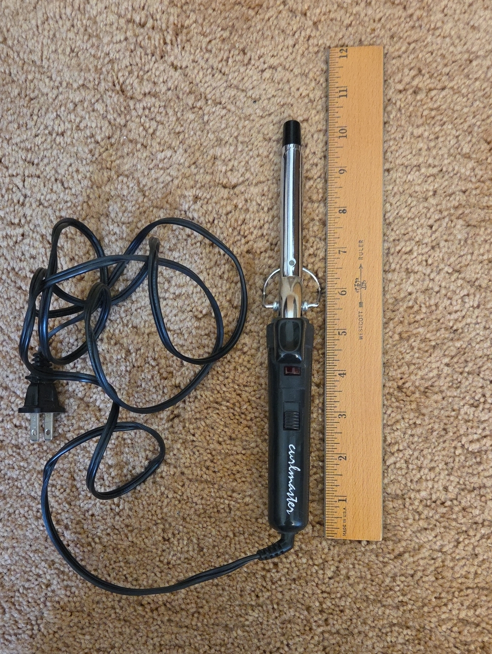 Curlmaster Curling Iron Hair Wand
